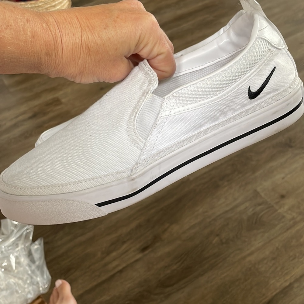 Nike slip on sneakers